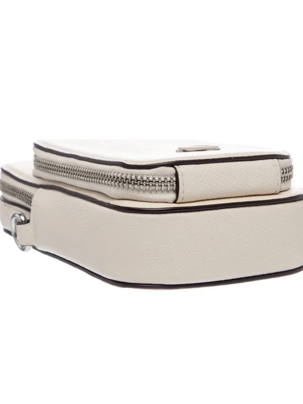 Coach Compact Cream Crossbody Phone Bag with Adjustable Strap - Picture 4 of 8